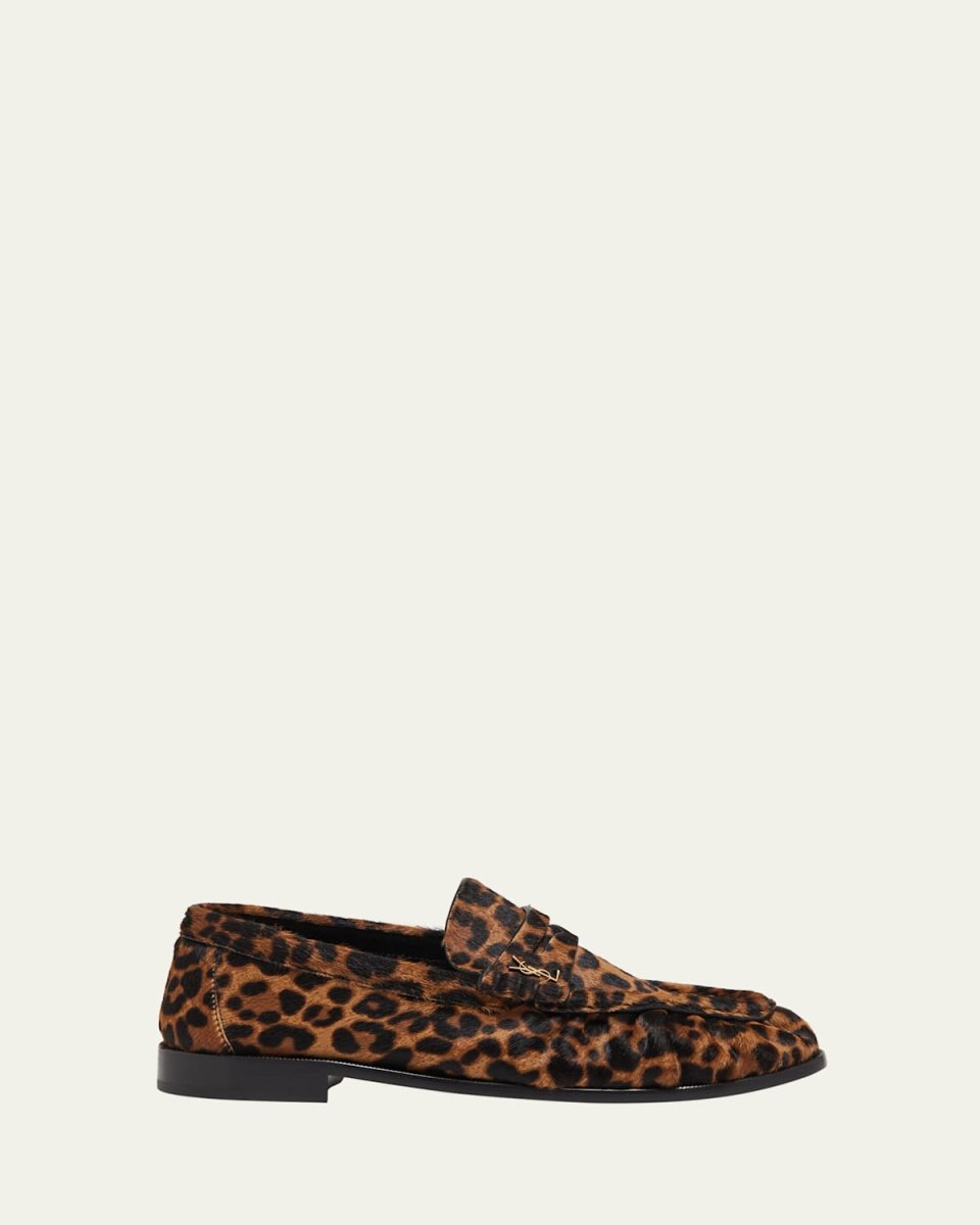 Le Loafer Leopard Mocassin